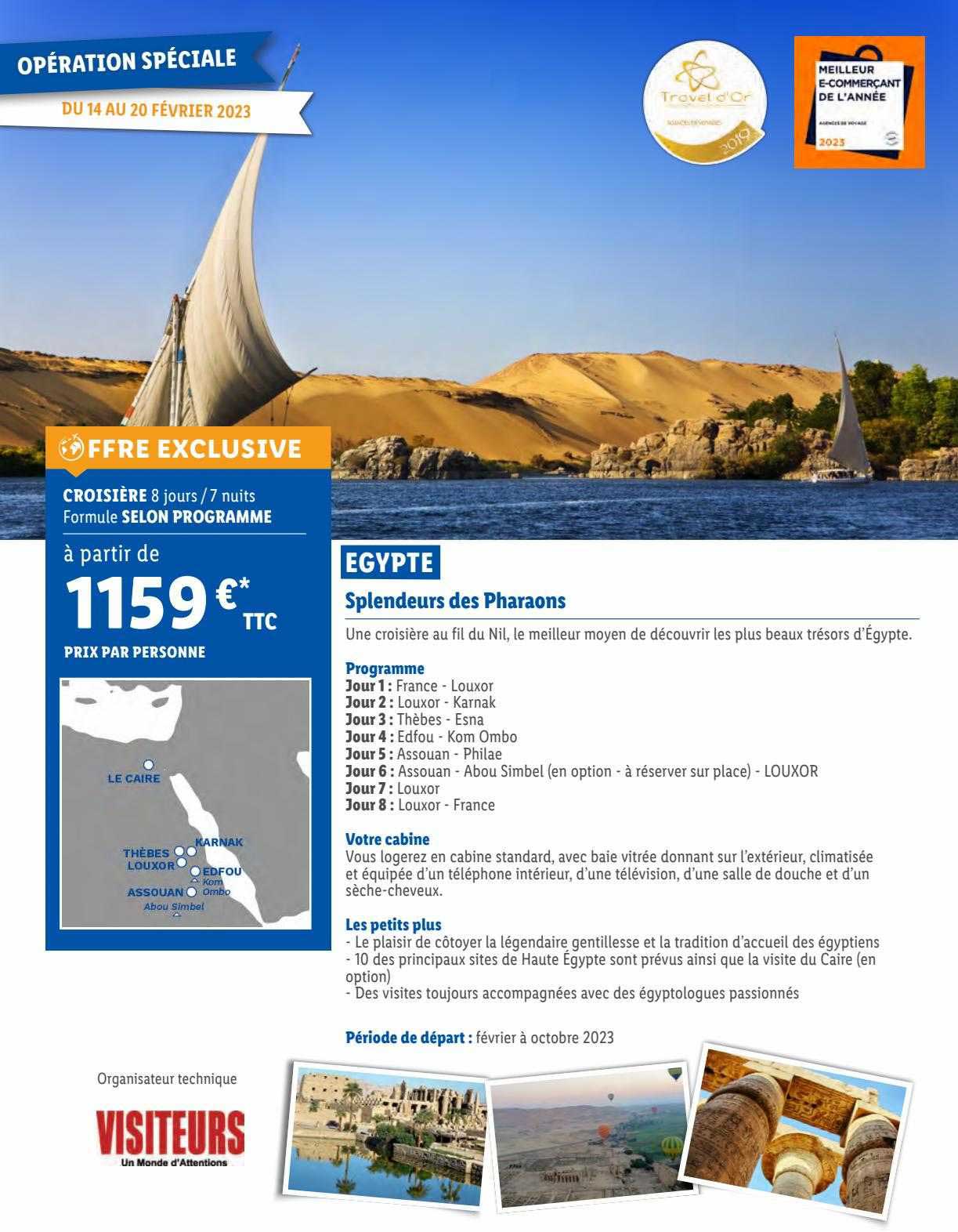 egypte : splendeurs des pharaons