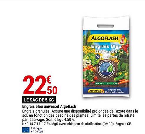Engrais Bleu Universel Algoflash