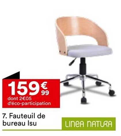 Fauteuil De Bureau Isu Linea Natura