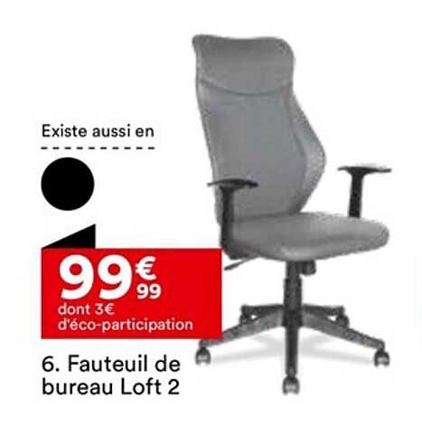 Fauteuil De Bureau Loft 2