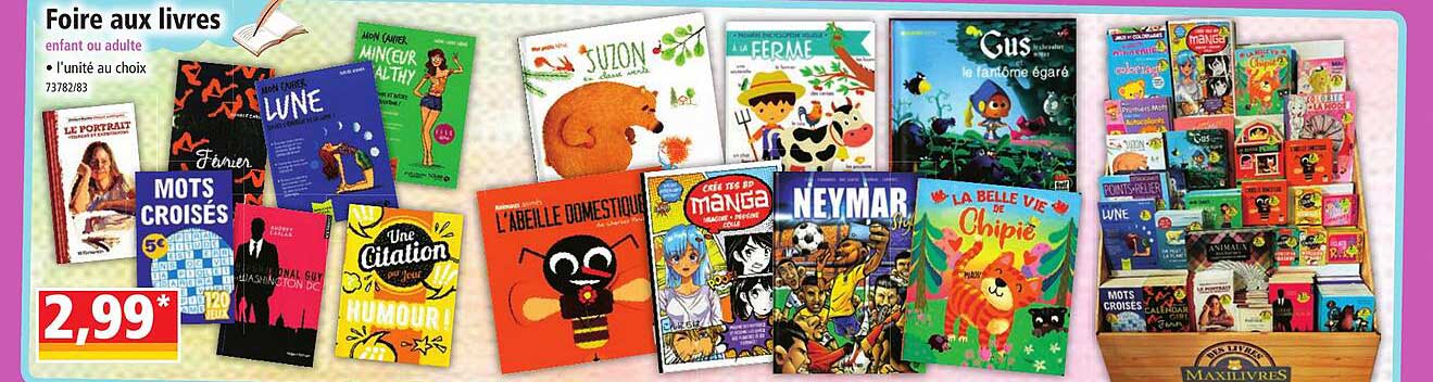 Foire Aux Livres Enfant Ou Adulte