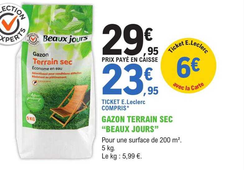 gazon terrain sec "beaux jours"