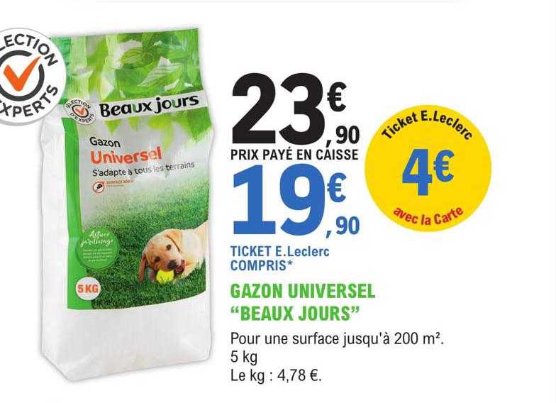 gazon universel "beaux jours"