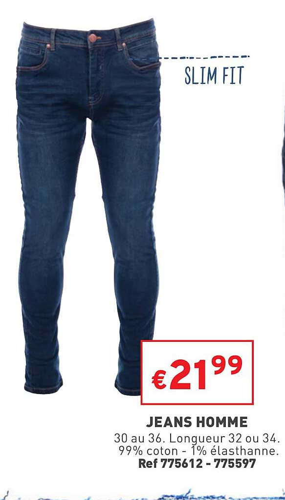 Jeans Homme 30 Au 36