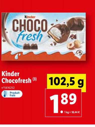 Kinder Chocofresh