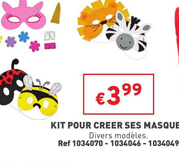 kit pour créer ses masques