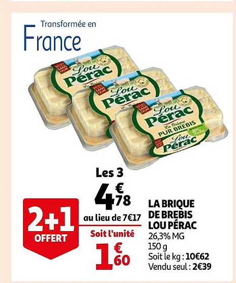 la brique de brebis lou pérac