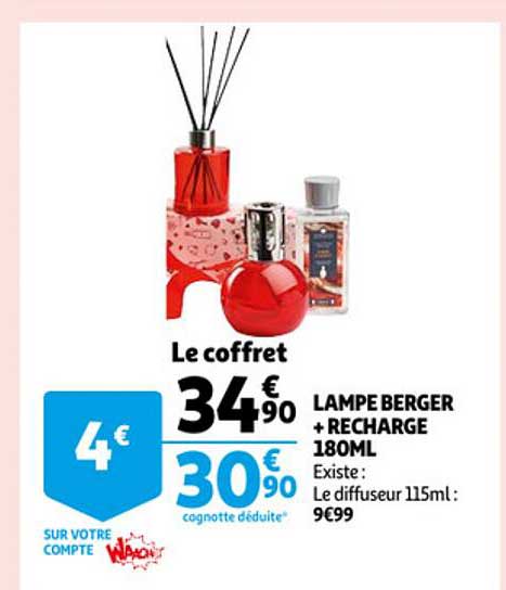 Lampe Berger + Recharge 180ml