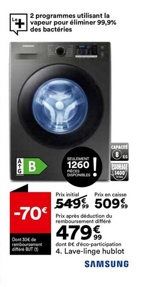lave-linge hublot samsung