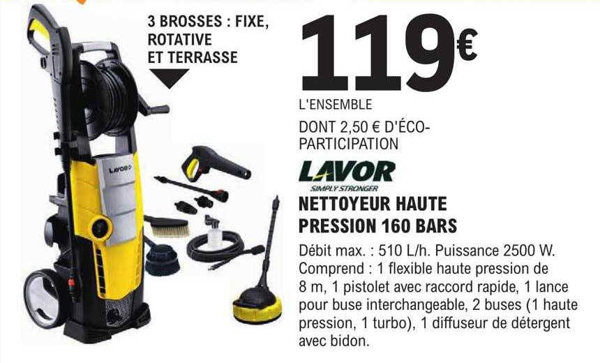 lavor nettoyeur haute pression 160 bars
