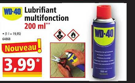 lubrifiant multifonction 200ml wd-40
