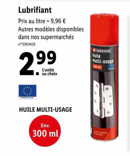 Lubrifiant Parkside