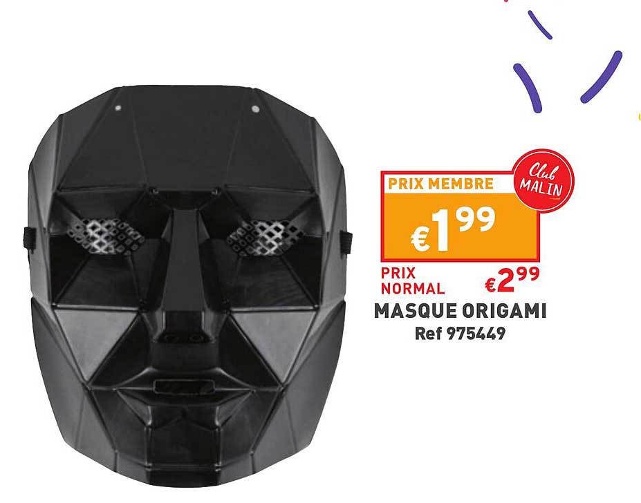Masque Origami