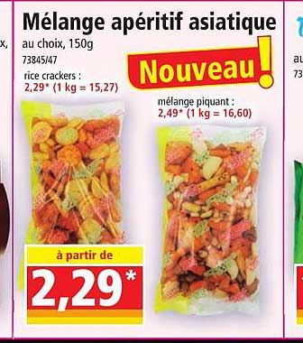 Mélange Apéritif Asiatique