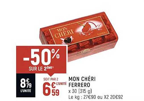 mon chéri ferrero
