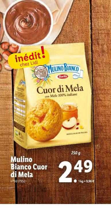 mulino bianco cuor di mela