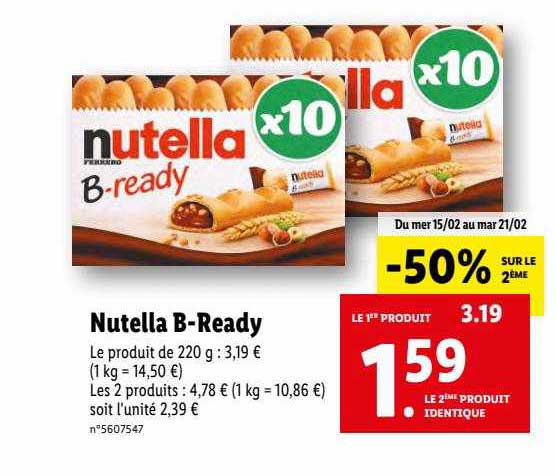 nutella b-ready
