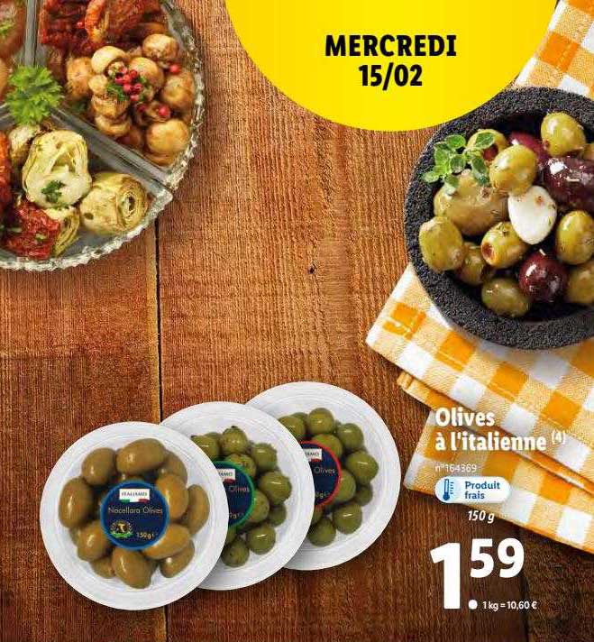 olives à l'italienne italiamo