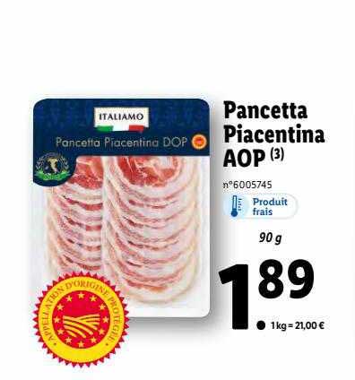 pancetta piacentina aop italiamo