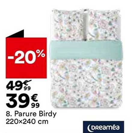parure birdy 220 x 240 cm dreaméa