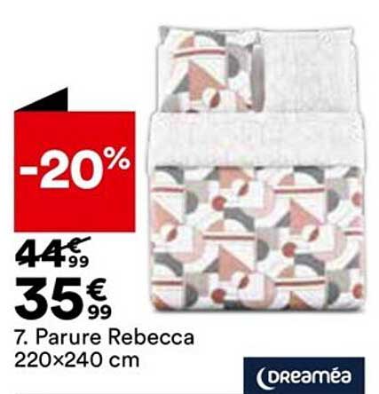 parure rebecca 220 x 240 cm dreaméa