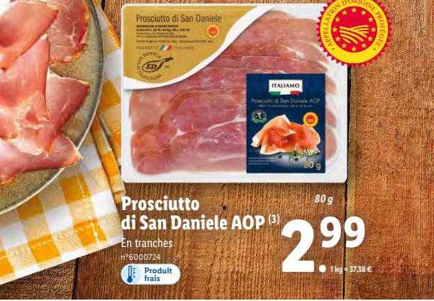 prosciutto di san daniele aop italiamo