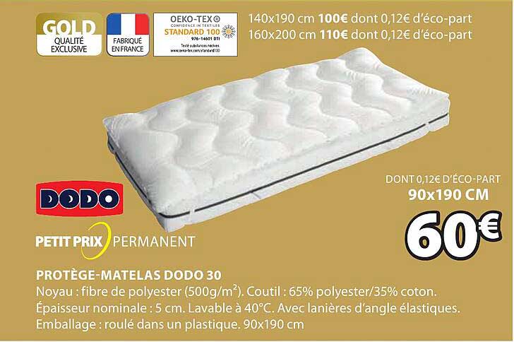 protège-matelas dodo 30
