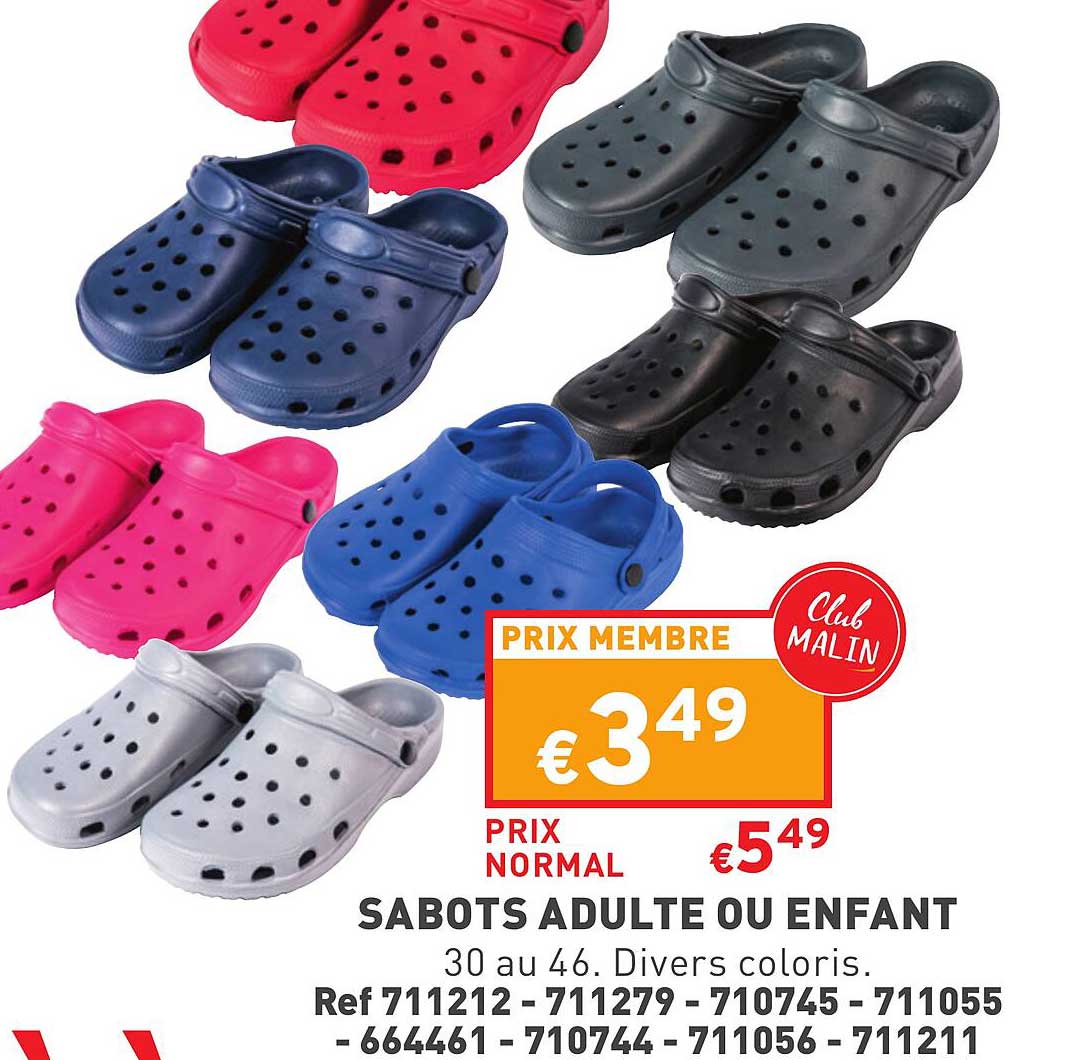 Sabots Adulte Ou Enfant