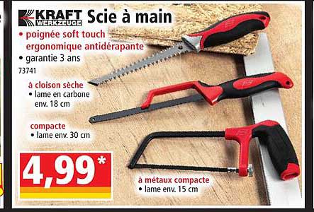 scie à main kraft werkzeuge