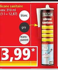 Silicone Sanitaire Kraft Werkzeuge