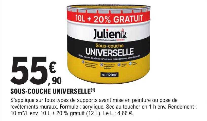 sous-couche universelle