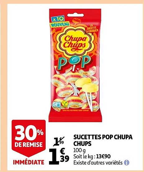 sucettes pop chupa chups