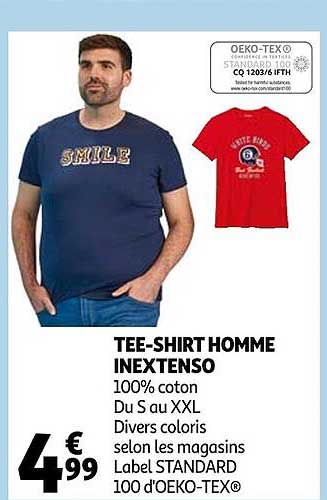 Tee-shirt Homme Inextenso