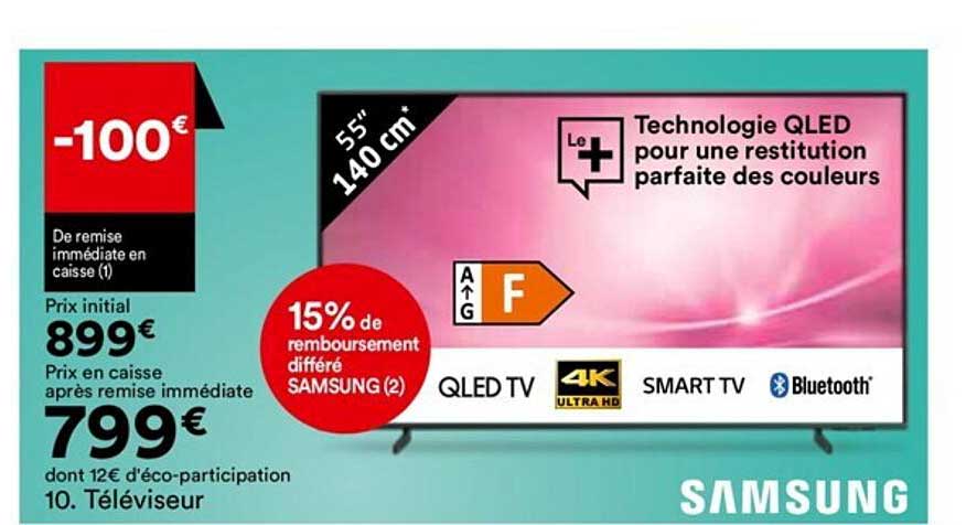 Téléviseur 55" 140 Cm Samsung