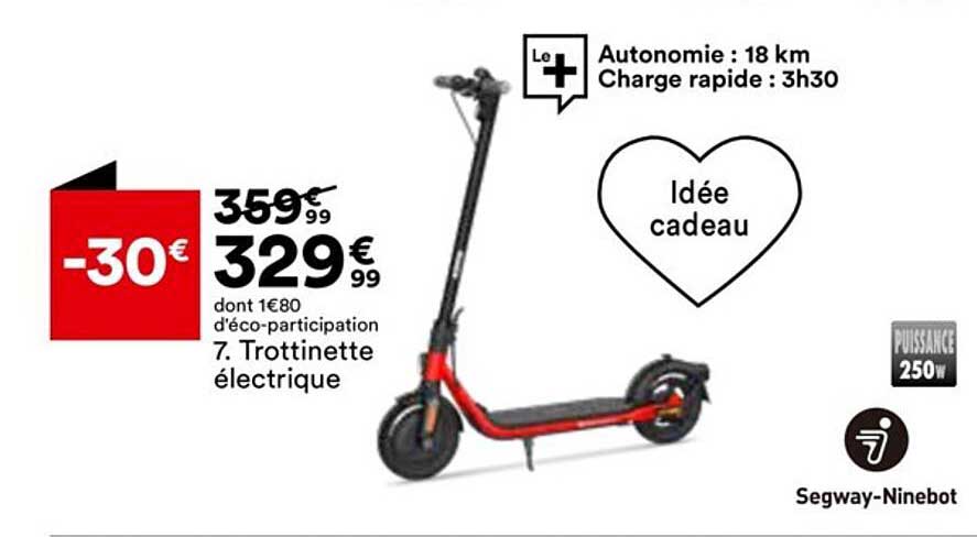 trottinette électrique segway-ninebot