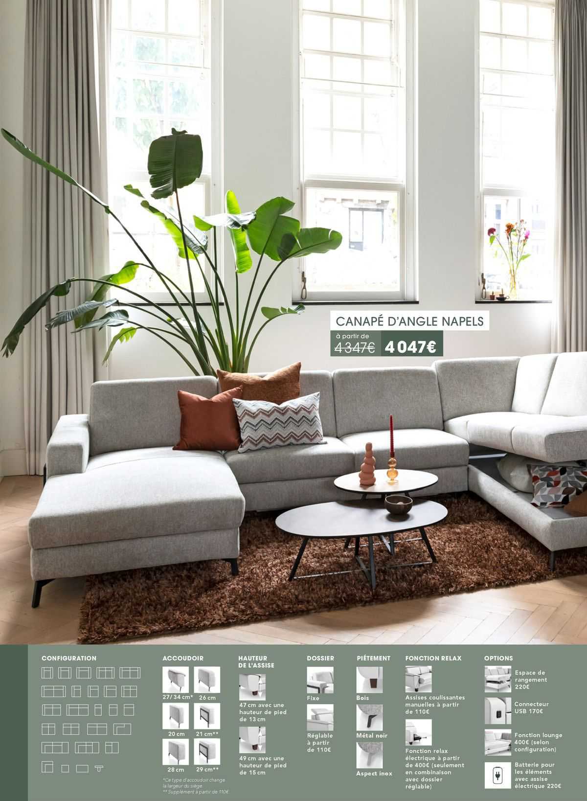 Canapé D'angle Napels