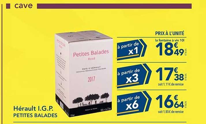 hérault i.g.p. petites balades