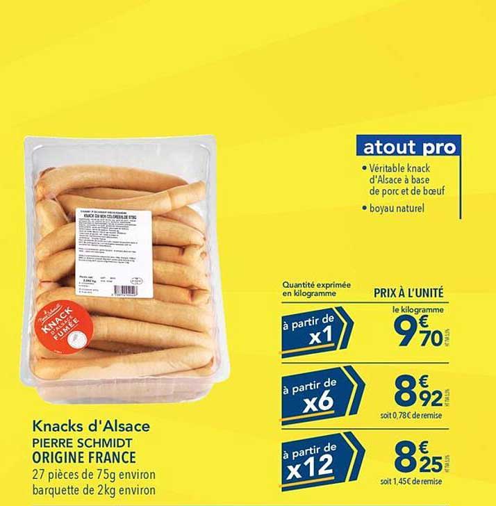 knacks d'alsace pierre schmidt