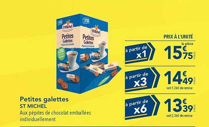 petites galettes st michel
