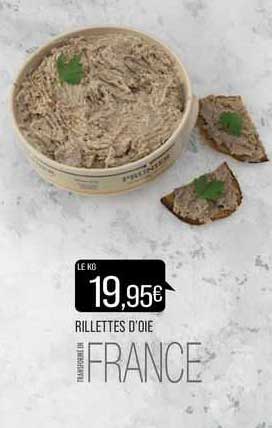 rillettes d'oie