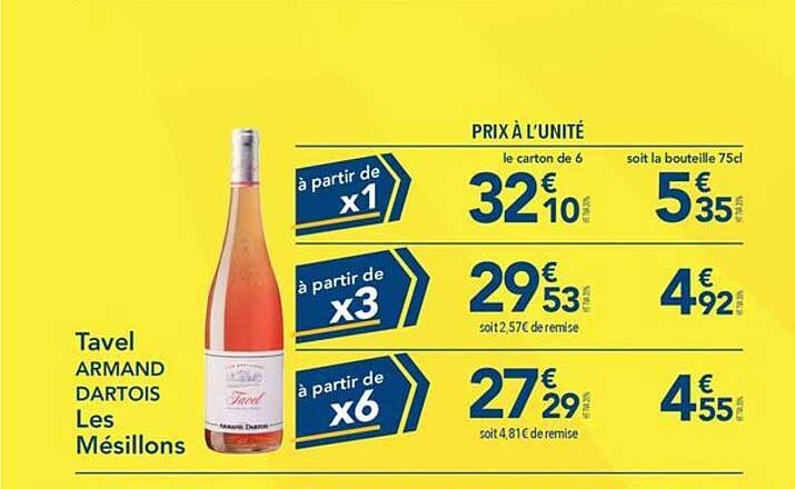 tavel armand dartois les mésillons