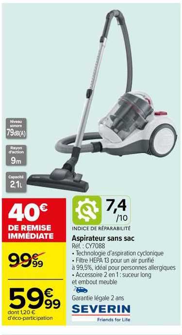 Aspirateur Sans Sac