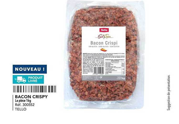 Bacon Crispy La Pièce Tello