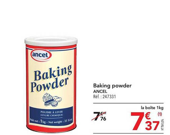 baking powder ancel