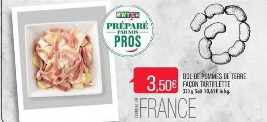 Bol De Pommes De Terre Façon Tartiflette