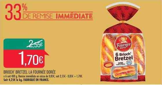 brioch bretzel la fournée dorée