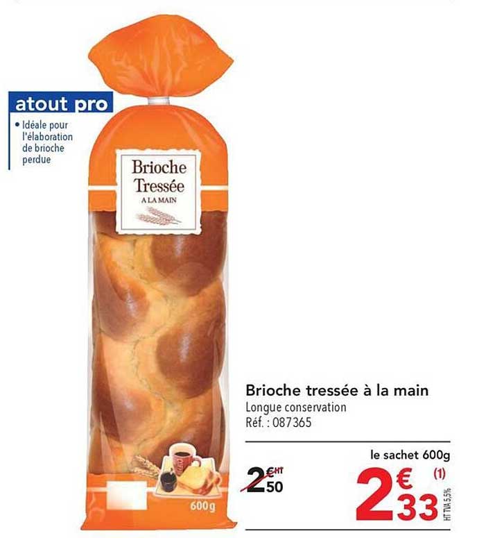 Brioche Tressée à La Main