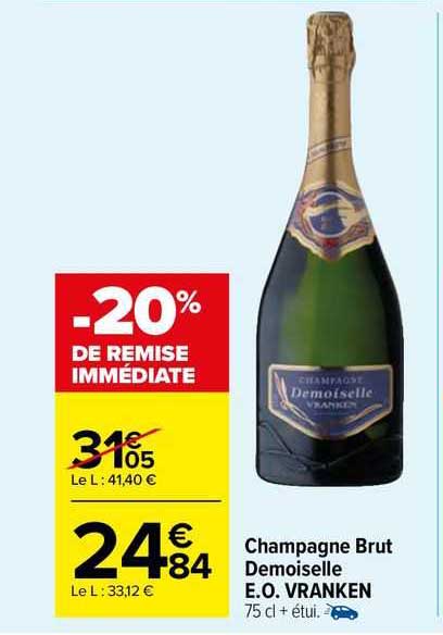 Champagne Brut Demoiselle E.o. Vranken