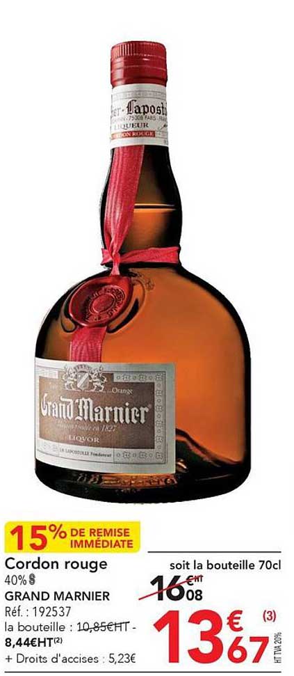 Cordon Rouge Grand Marnier