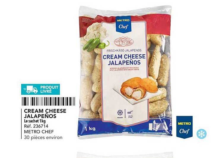 cream cheese jalapeños metro chef